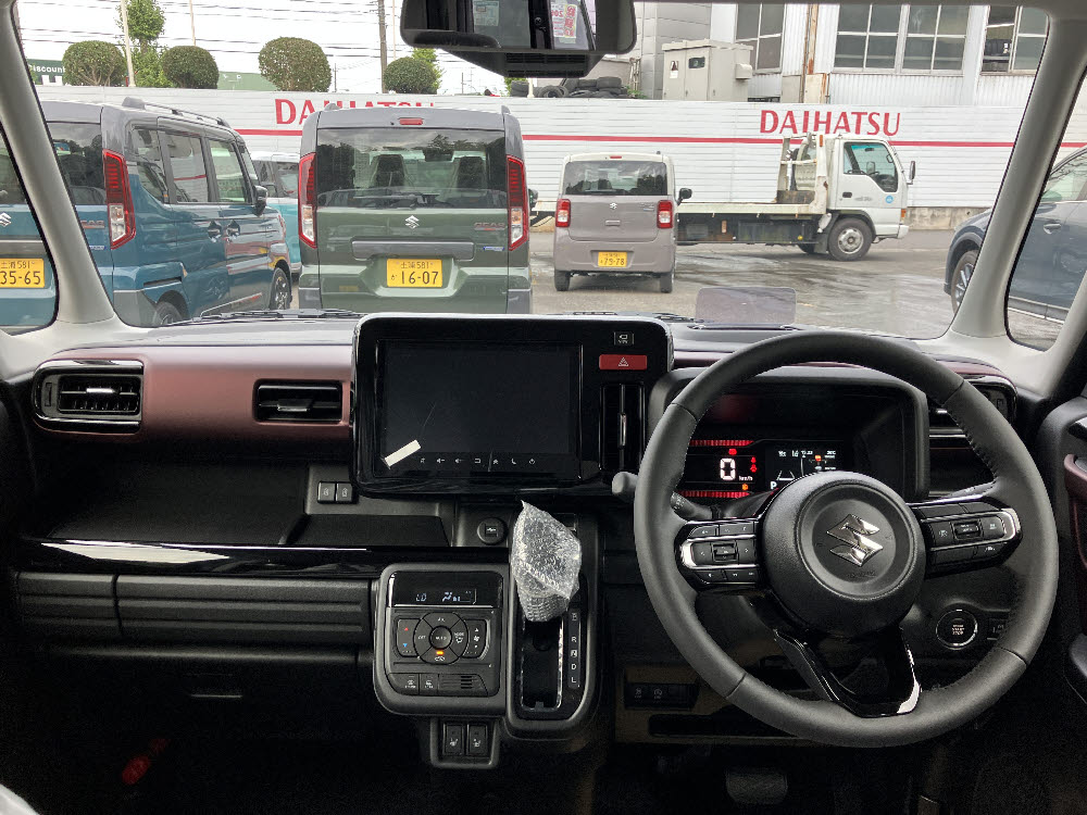 スズキ　スペーシアカスタム　HYBRID　XS　2WD　9ナビ付7枚目