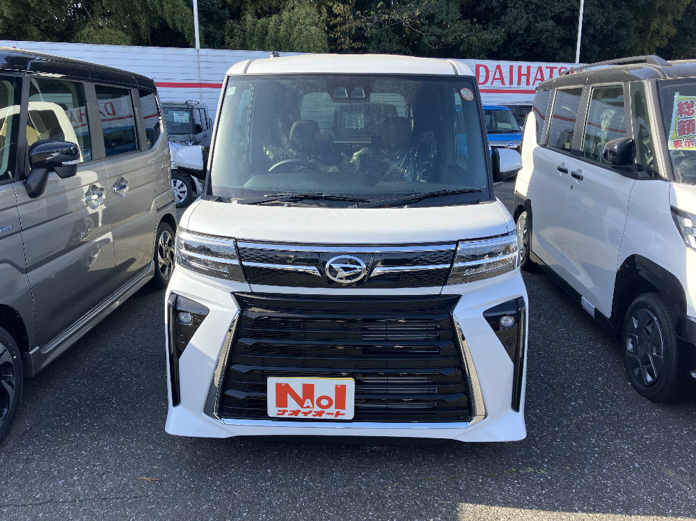 ダイハツ　タントカスタム　X 9インチDO付1枚目