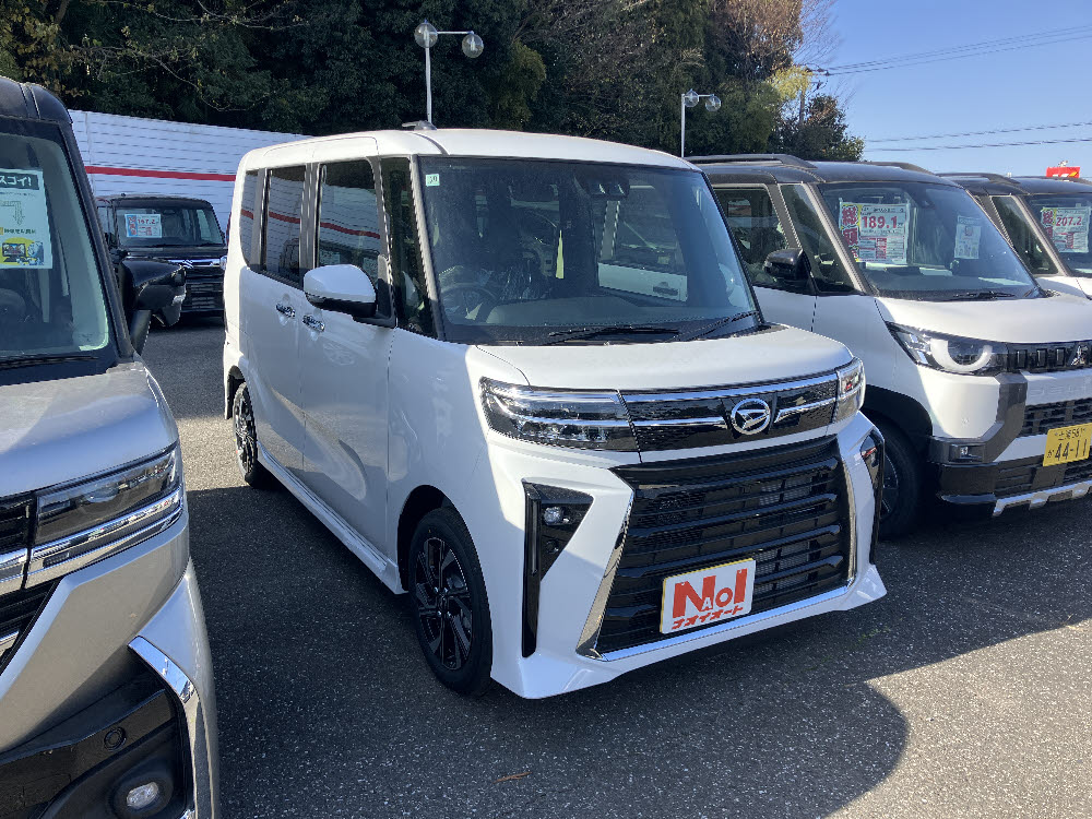 ダイハツ　タントカスタム　X 9インチDO付2枚目