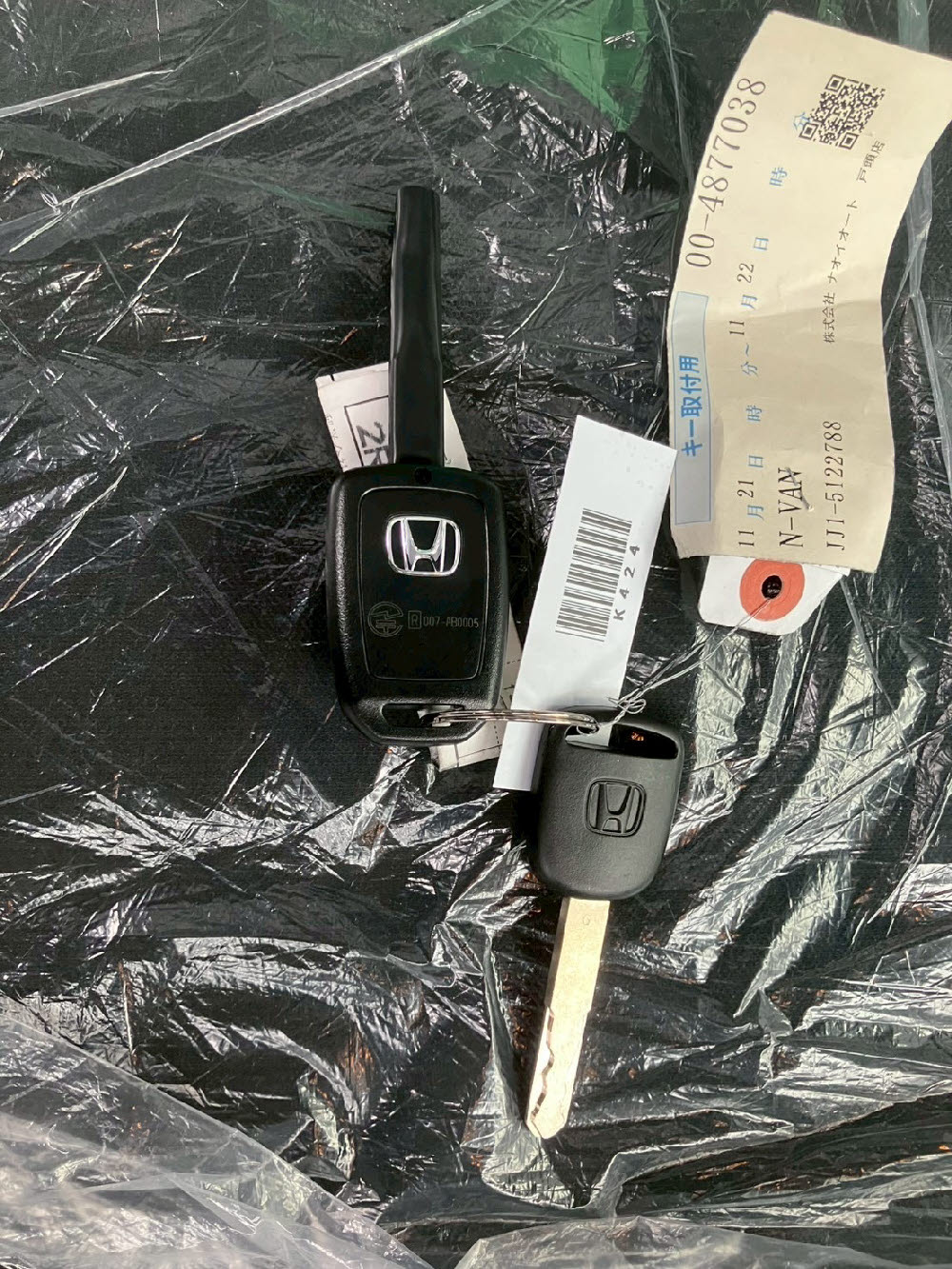 ホンダ　Ｎ ＶＡＮ　G 2WD ODレス4枚目