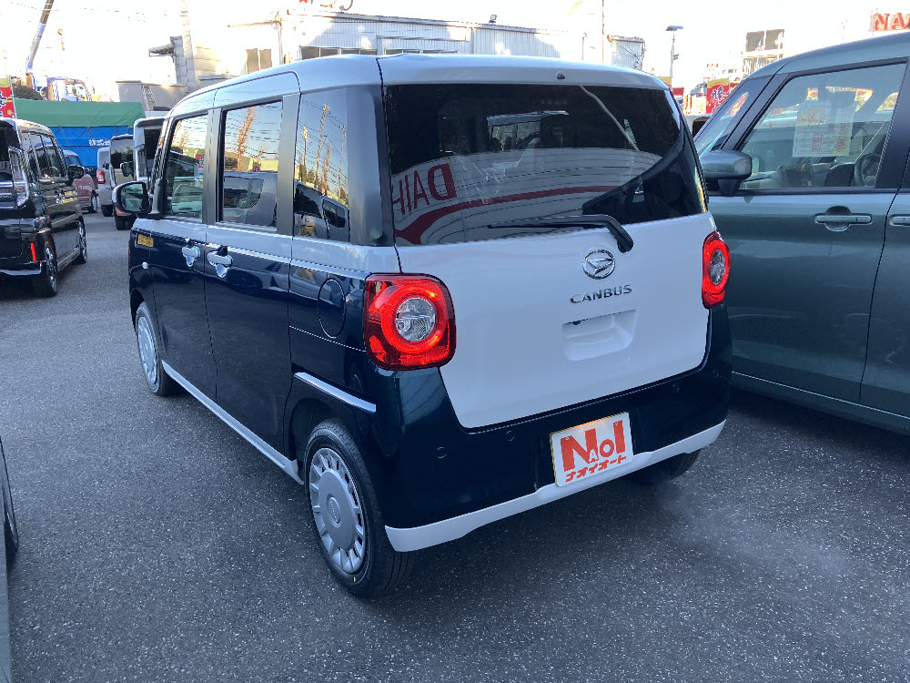 ダイハツ　ムーヴキャンバス　ストライプスX UGP ODレス3枚目