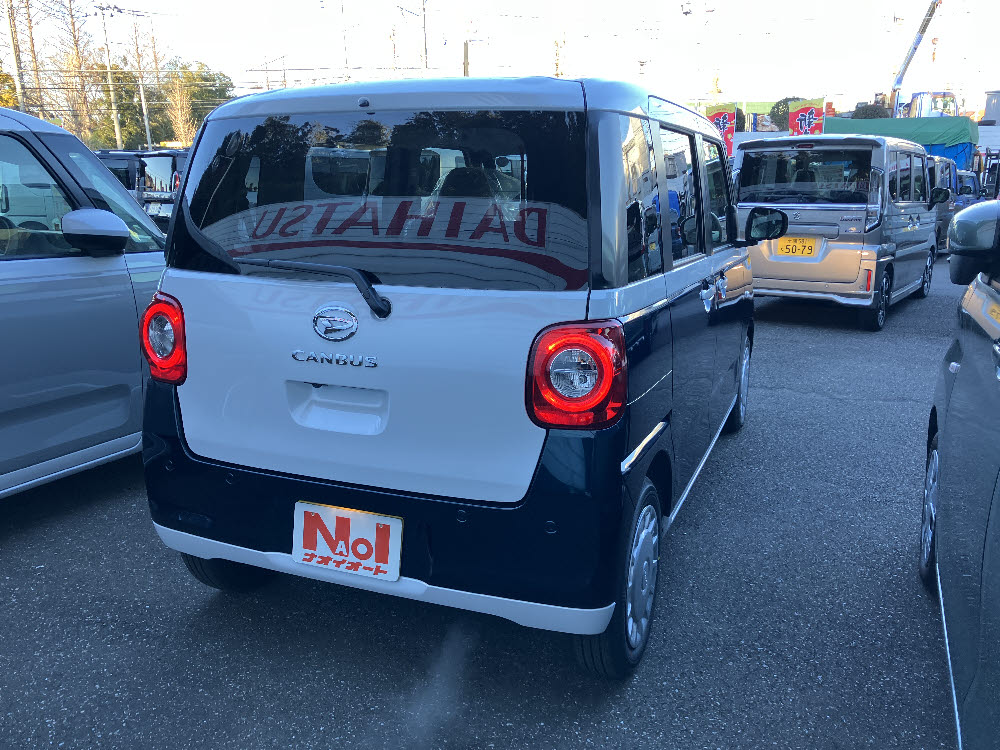 ダイハツ　ムーヴキャンバス　ストライプスX UGP ODレス5枚目