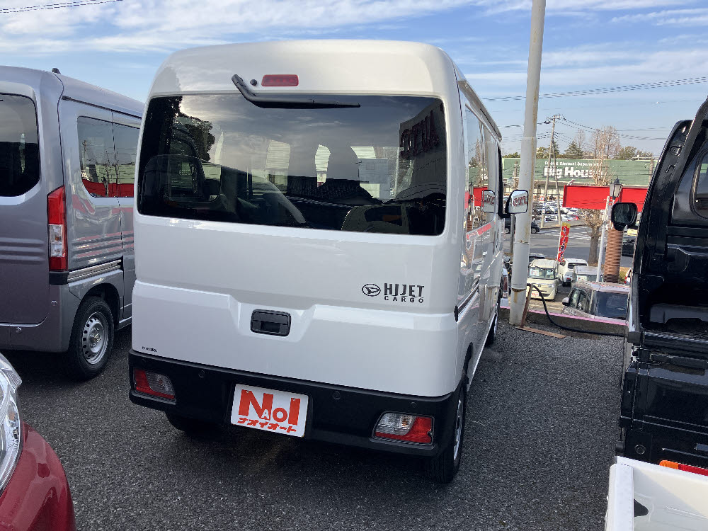 ダイハツ　ハイゼットカーゴ デラックス CVT　ODレス1枚目