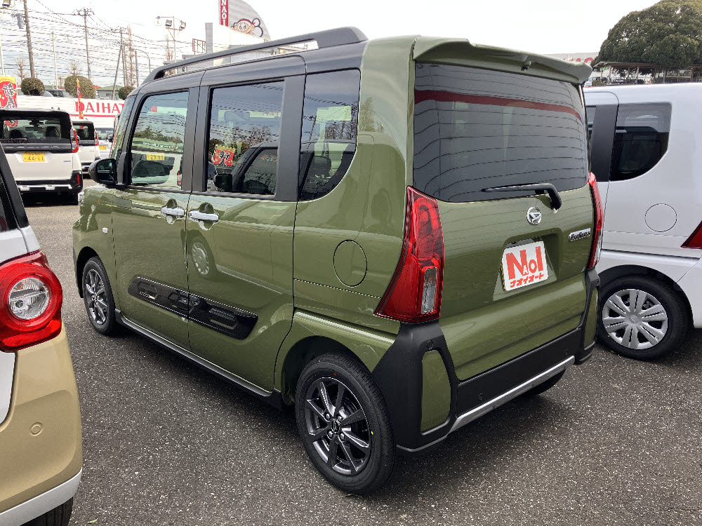 ダイハツ　タントファンクロス 9インチDO付3枚目