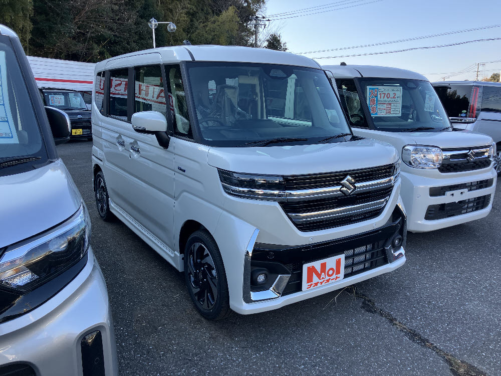 スズキ　スペーシアカスタム HYBRID XS ODレス2枚目