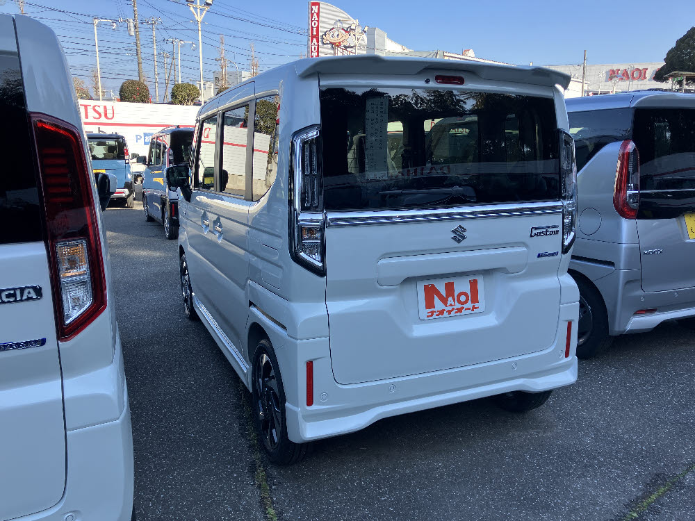 スズキ　スペーシアカスタム HYBRID XS ODレス3枚目