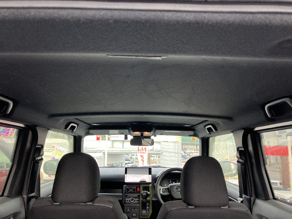 ダイハツ　タフト　Gタ-ボ　ダーククロムベンチャ-9枚目