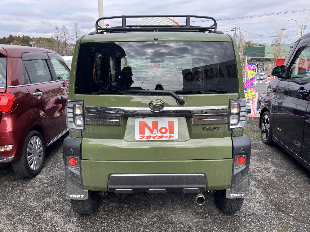 ダイハツ　タフト　Gタ-ボ　ダーククロムベンチャ-3枚目