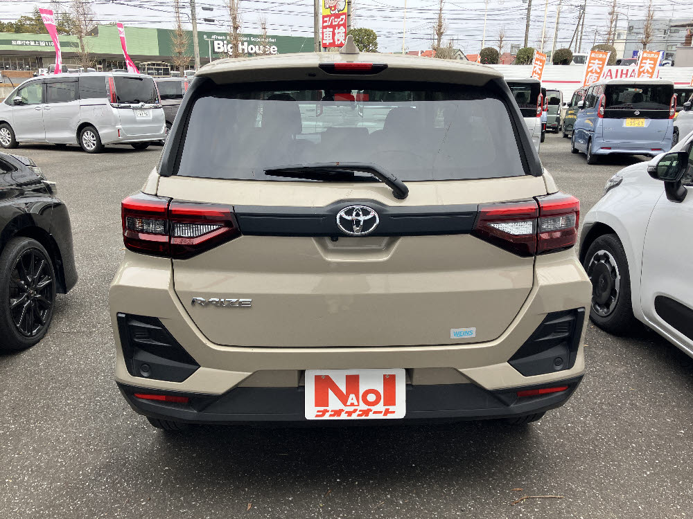 トヨタ　ライズ　X4枚目