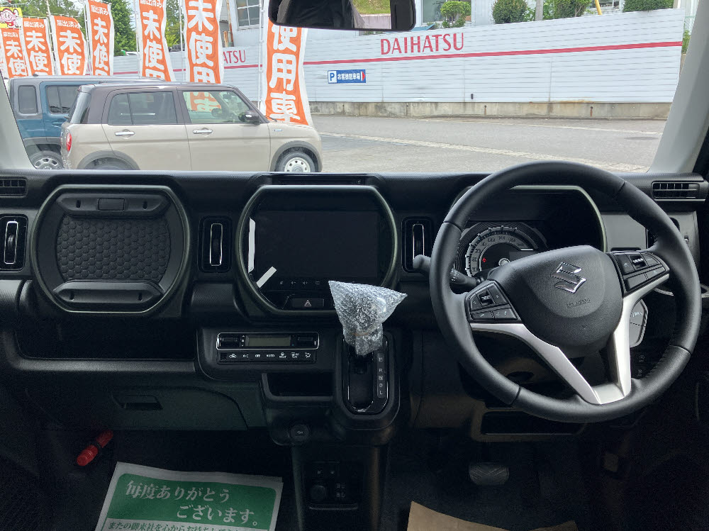 スズキ　ハスラー　タフワイルド　全方位ナビ　4型 8枚目