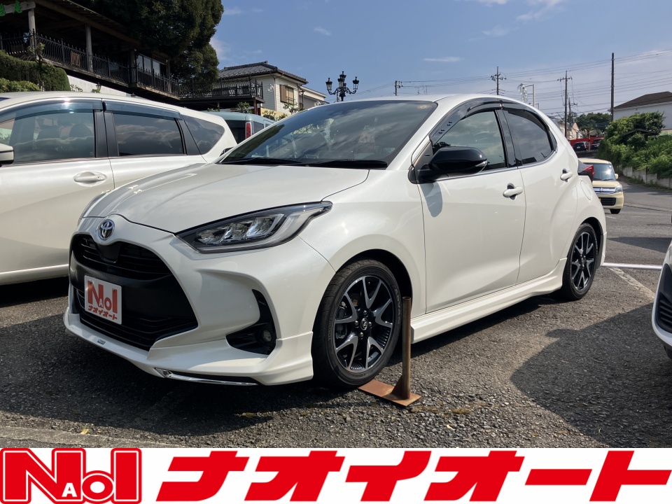 ヤリス　Z　6MT　モデリスタエアロ　KYBダウンサス