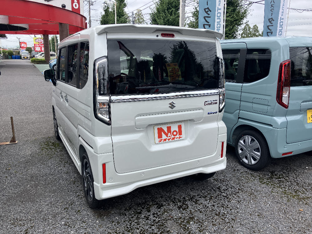 スズキ スペーシアカスタム HYBRID XS ODレス3枚目