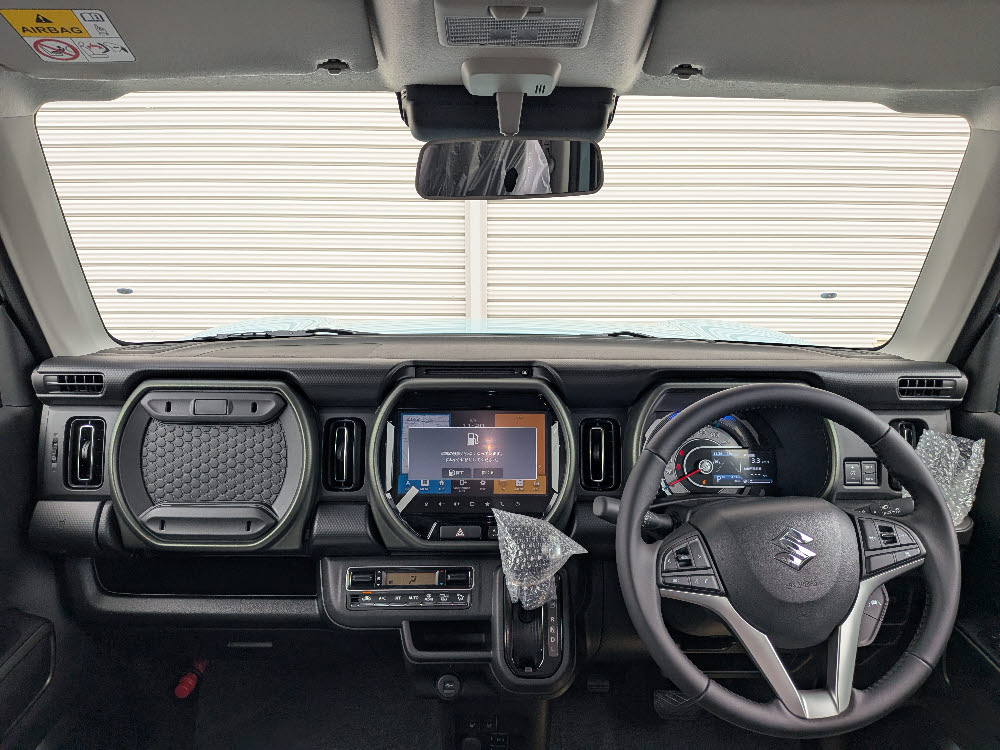 スズキ　ハスラー タフワイルド 2WD ナビ付10枚目