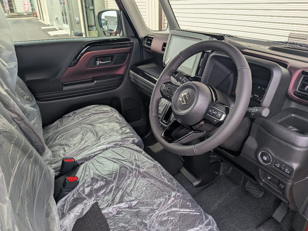 スズキ　スペーシアカスタム　XS　2WD　ナビ付12枚目