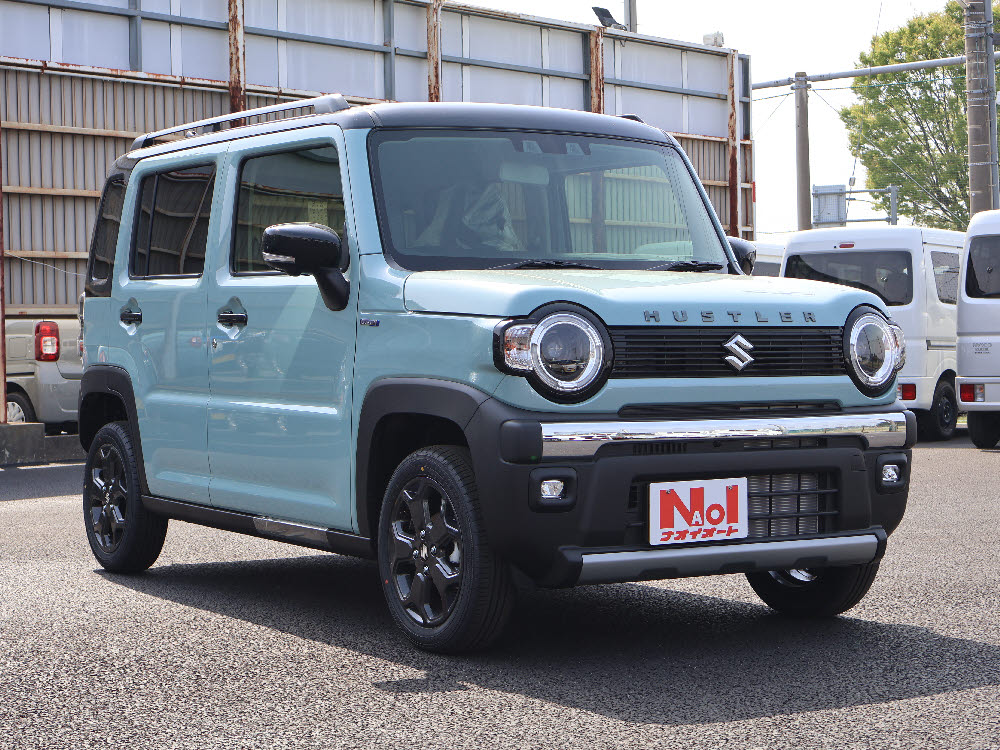 スズキ　ハスラー　タフワイルド　ナビ付2枚目