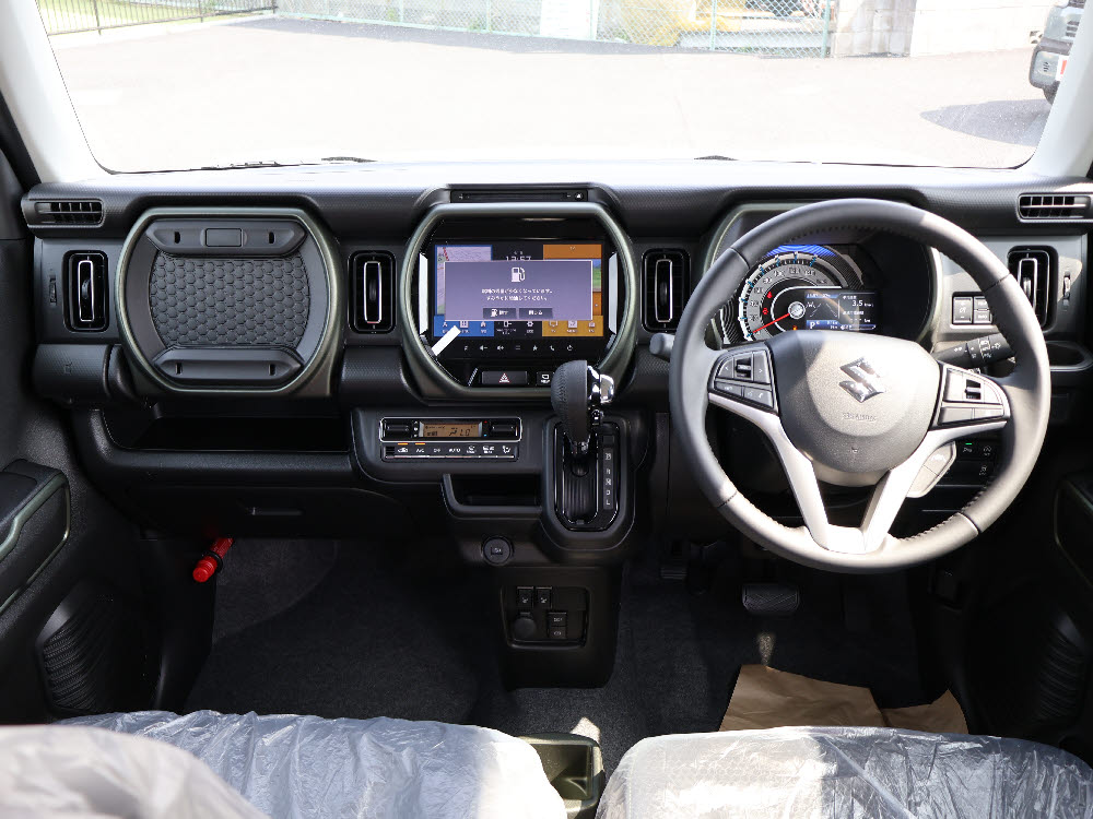 スズキ　ハスラー　タフワイルド　ナビ付6枚目