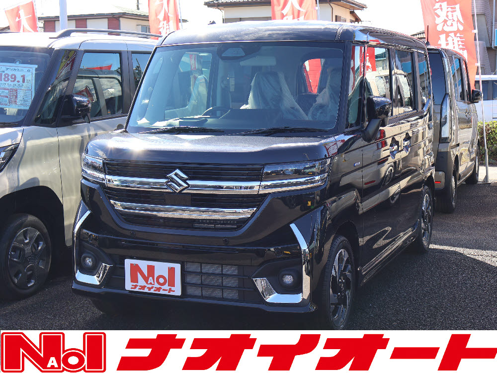 スペーシアカスタム HYBRID XS 全方位ナビ