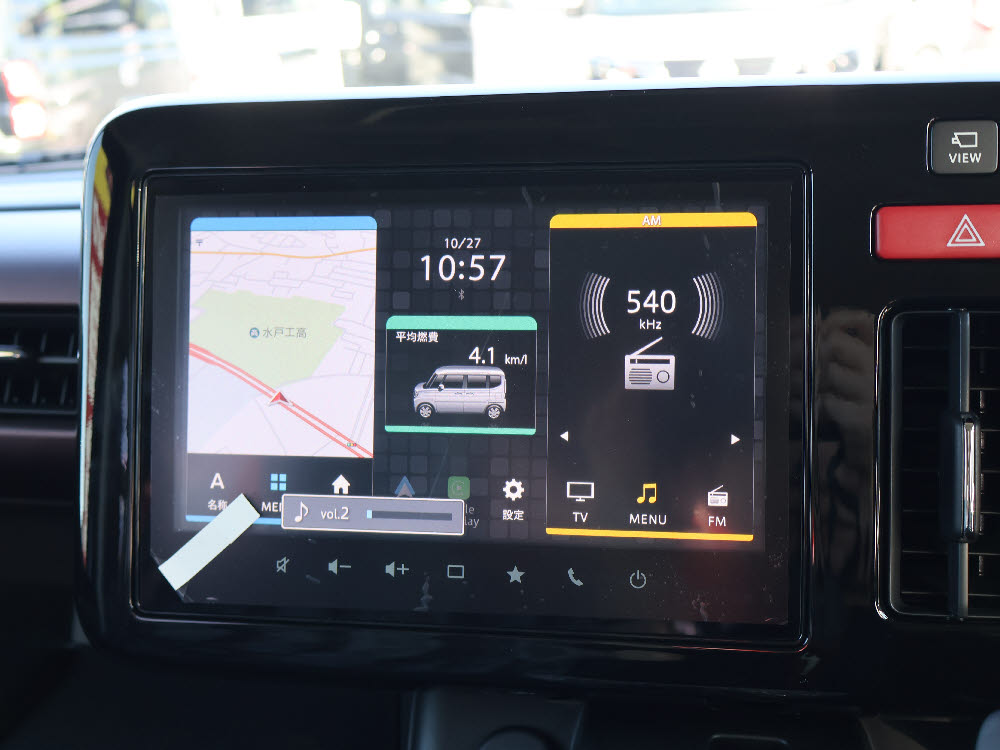 スズキ　スペーシアカスタム HYBRID XS 全方位ナビ6枚目