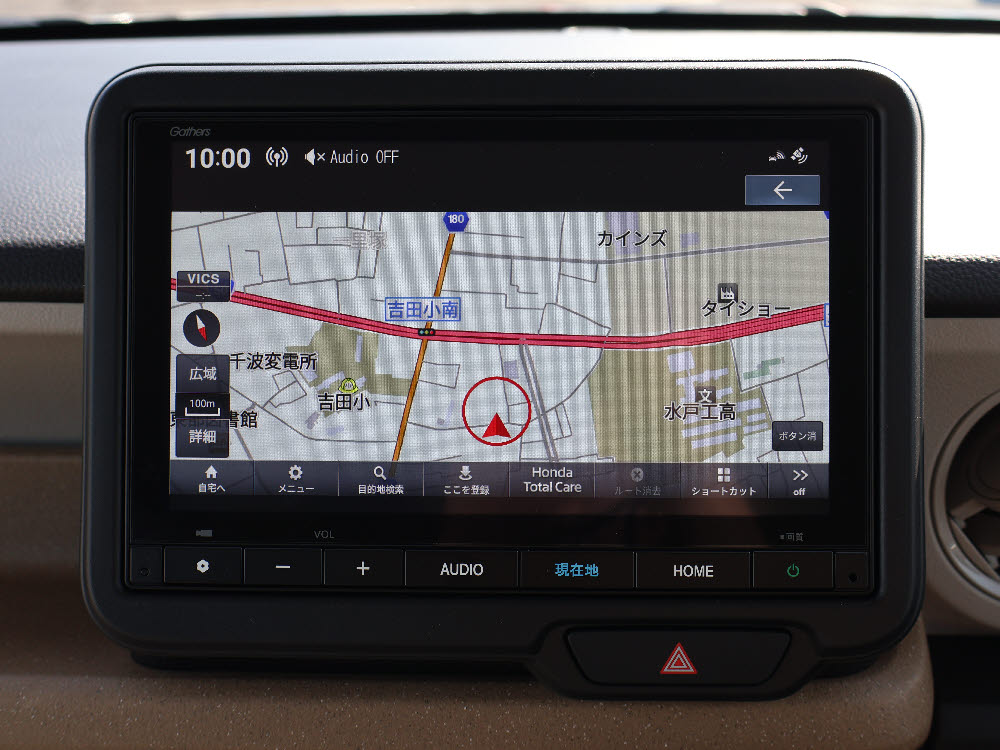 ホンダ　Ｎ ＢＯＸ　8インチナビ（VXM-245ZFEi）9枚目