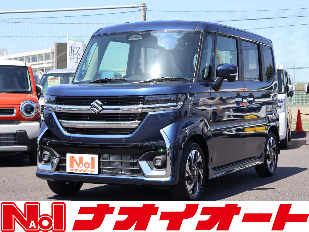 スペーシアカスタム　HYBRID XS　オーディオレス