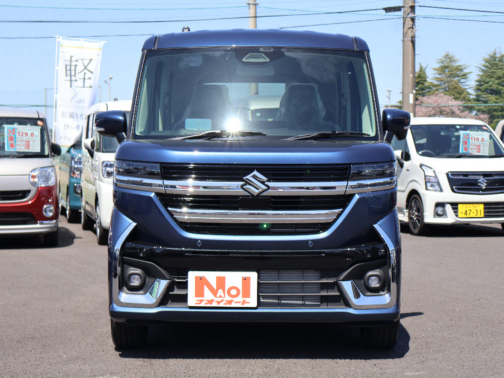 スズキ　スペーシアカスタム　HYBRID XS　オーディオレス1枚目