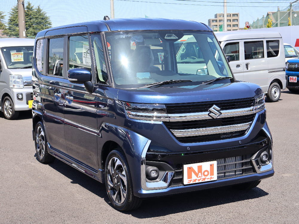 スズキ　スペーシアカスタム　HYBRID XS　オーディオレス2枚目