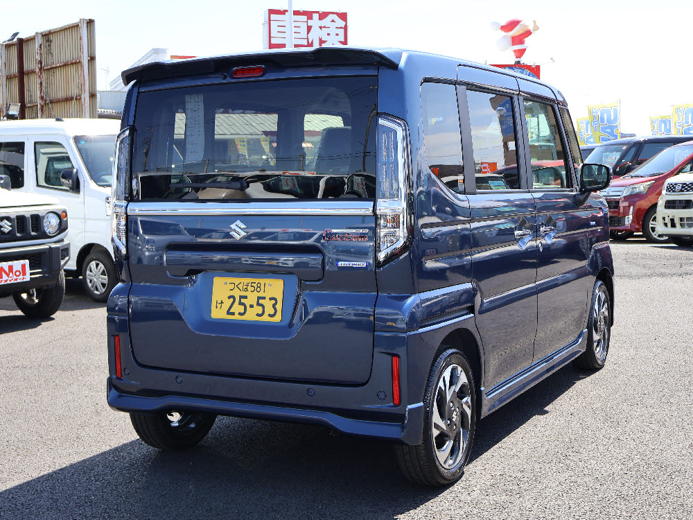 スズキ　スペーシアカスタム　HYBRID XS　オーディオレス3枚目