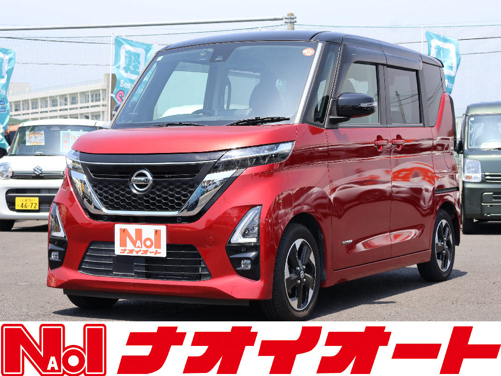 ルークス　ハイウェイスターX（純正9インチナビ）