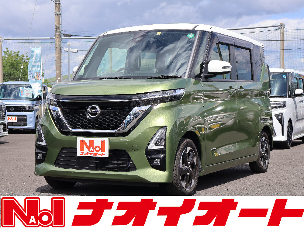 ルークス　ハイウェイスターX（純正9インチナビ）