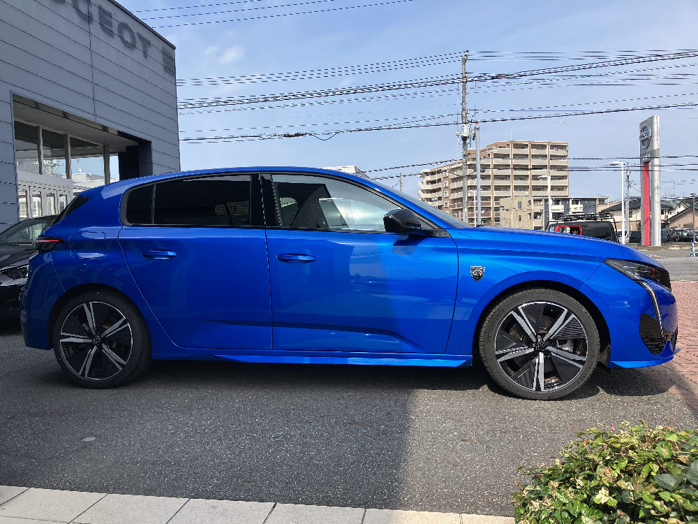 308 GT PHV ヴァーディゴブルー <試乗車>3枚目