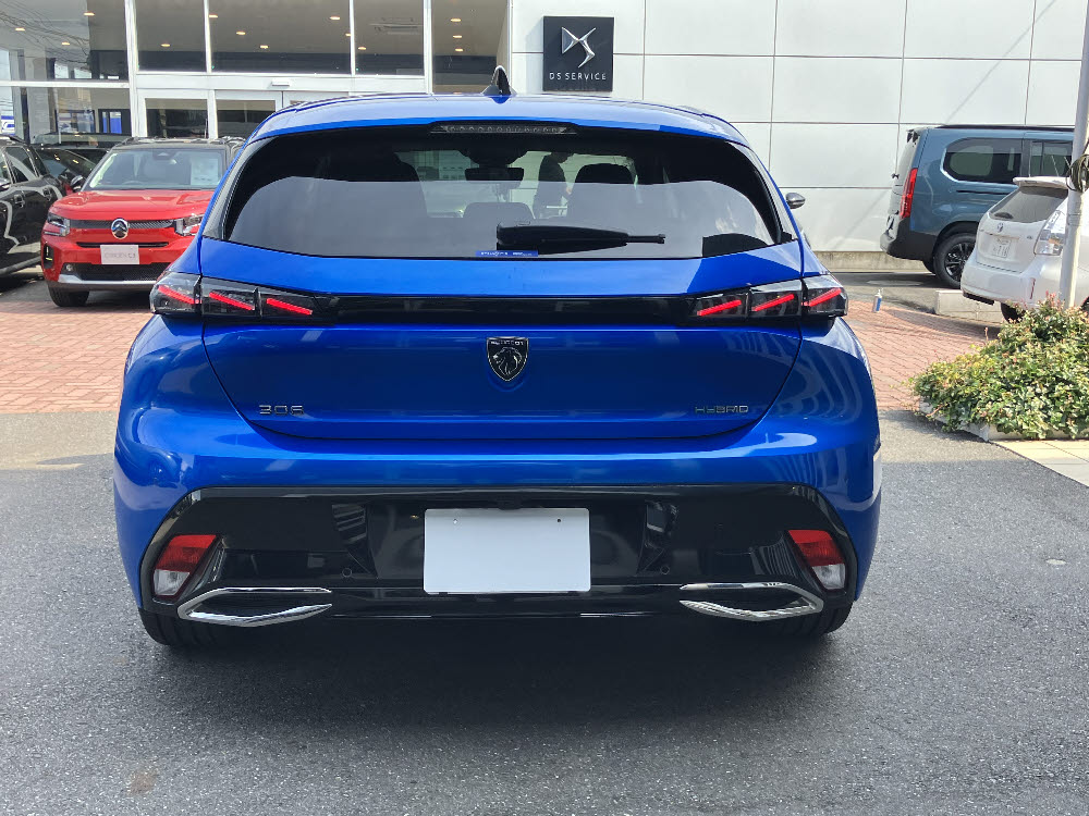 308 GT PHV ヴァーディゴブルー <試乗車>5枚目
