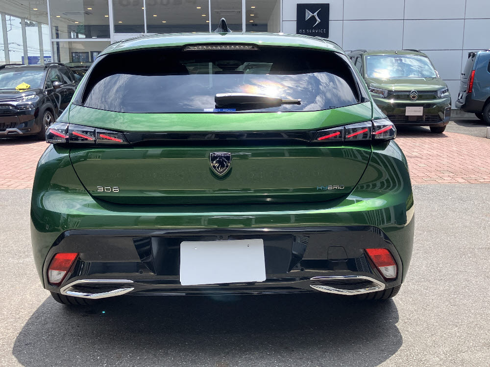 308 GT PHV グリーン <試乗車>5枚目