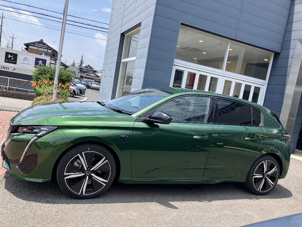 308 GT PHV グリーン <試乗車>7枚目