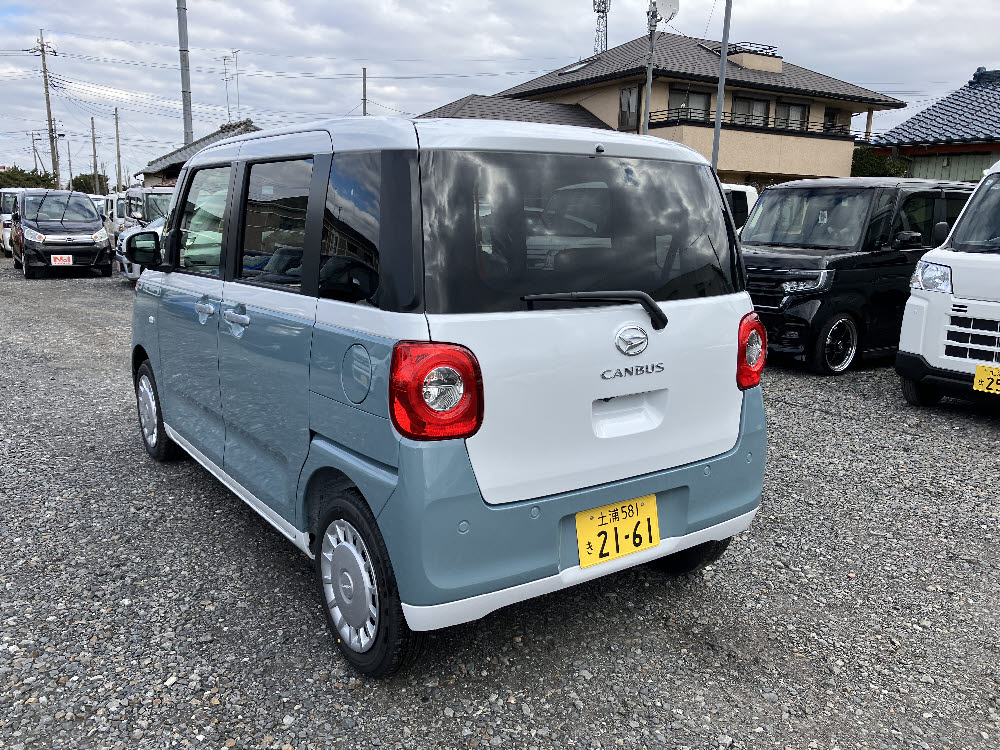 ダイハツ　ムーヴキャンバス　ストライプスX ODレス1枚目