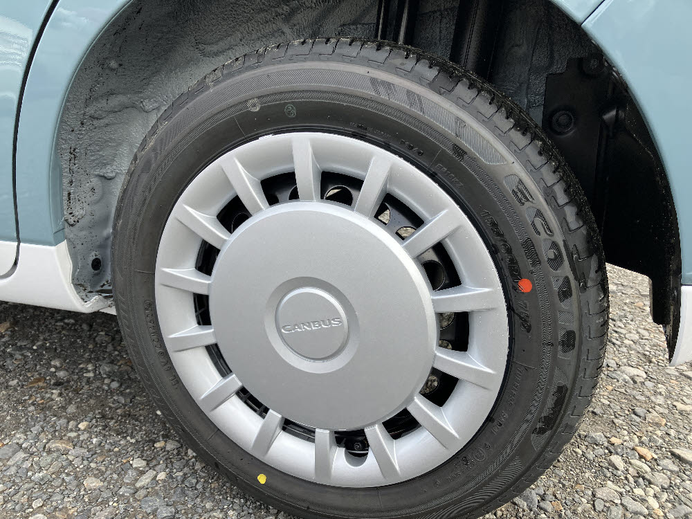 ダイハツ　ムーヴキャンバス　ストライプスX ODレス2枚目