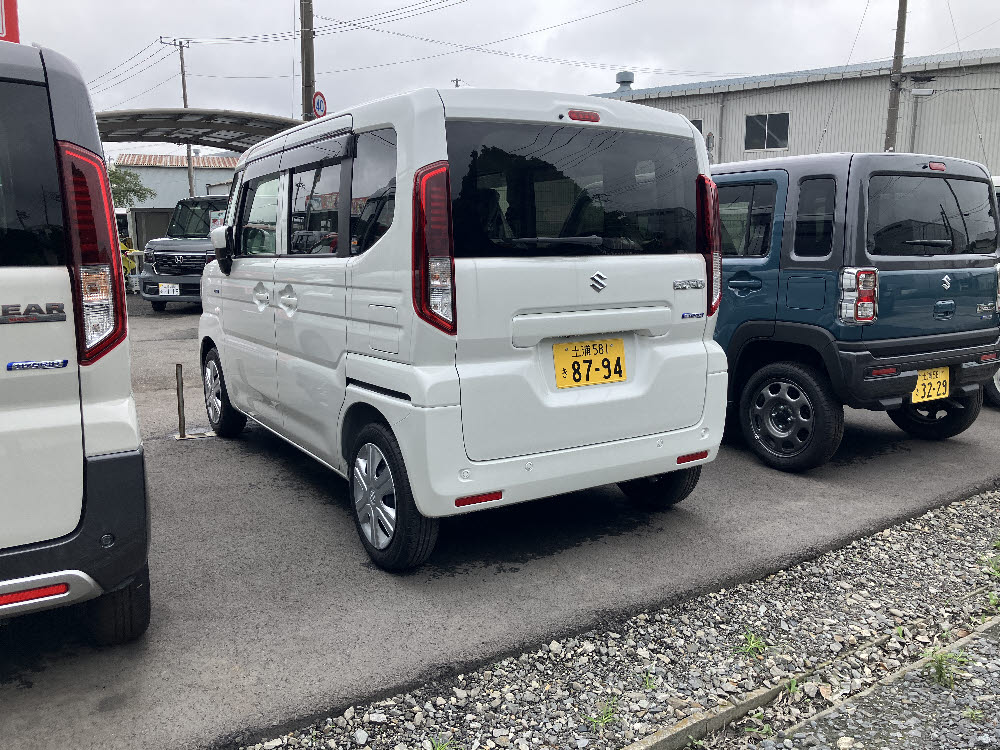 スズキ　スペーシア　HYBRID X 社外8インチナビ3枚目