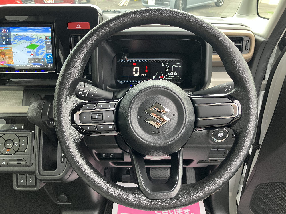 スズキ　スペーシア　HYBRID X 社外8インチナビ5枚目