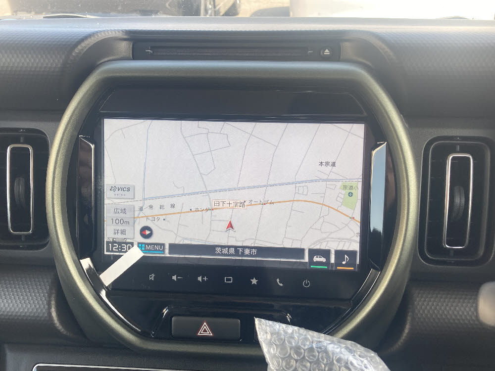 スズキ　ハスラー　タフワイルド　全方位ナビ付16枚目