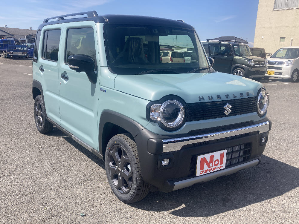 スズキ　ハスラー　タフワイルド　全方位ナビ付2枚目