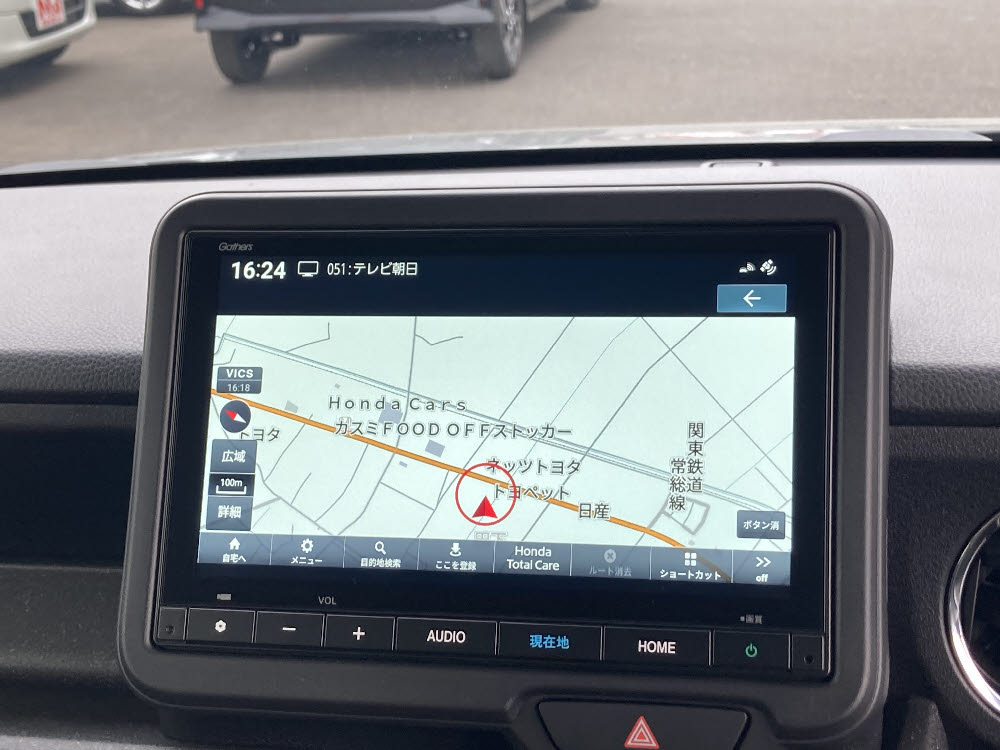 ホンダ　N BOXカスタム　コーディネートスタイル 8インチナビ19枚目