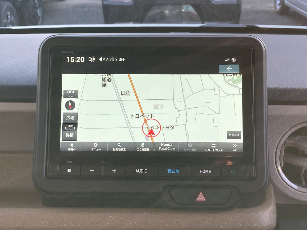 ホンダ　Ｎ ＢＯＸ　8インチナビ(VXM-245ZFEi)16枚目