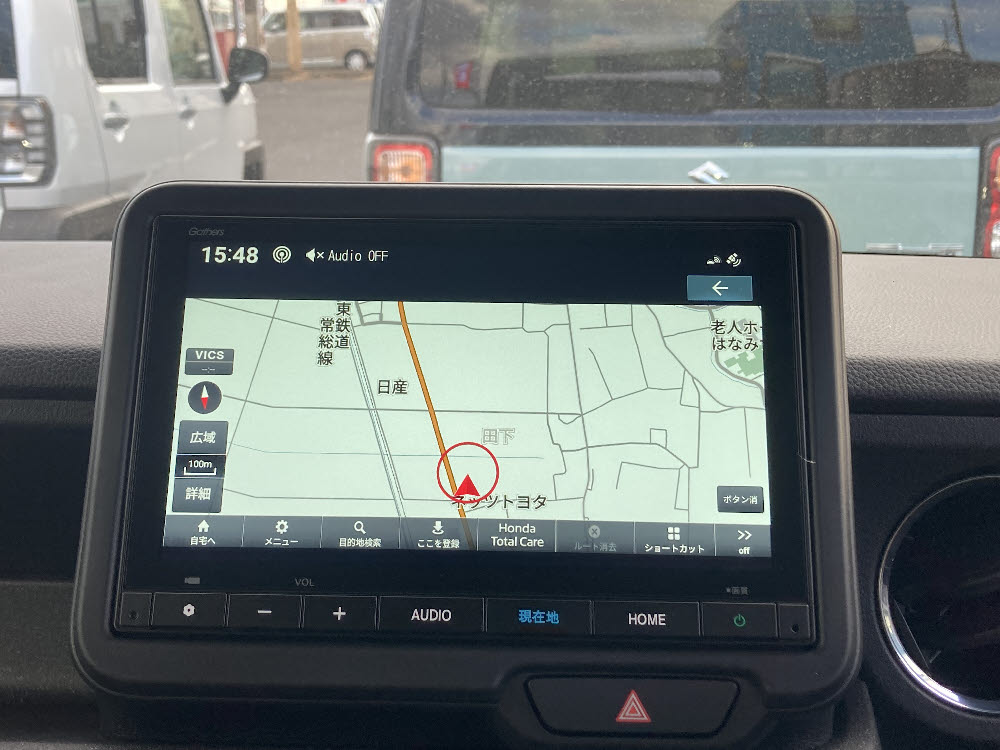 ホンダ　Ｎ ＢＯＸカスタム　8インチナビ14枚目