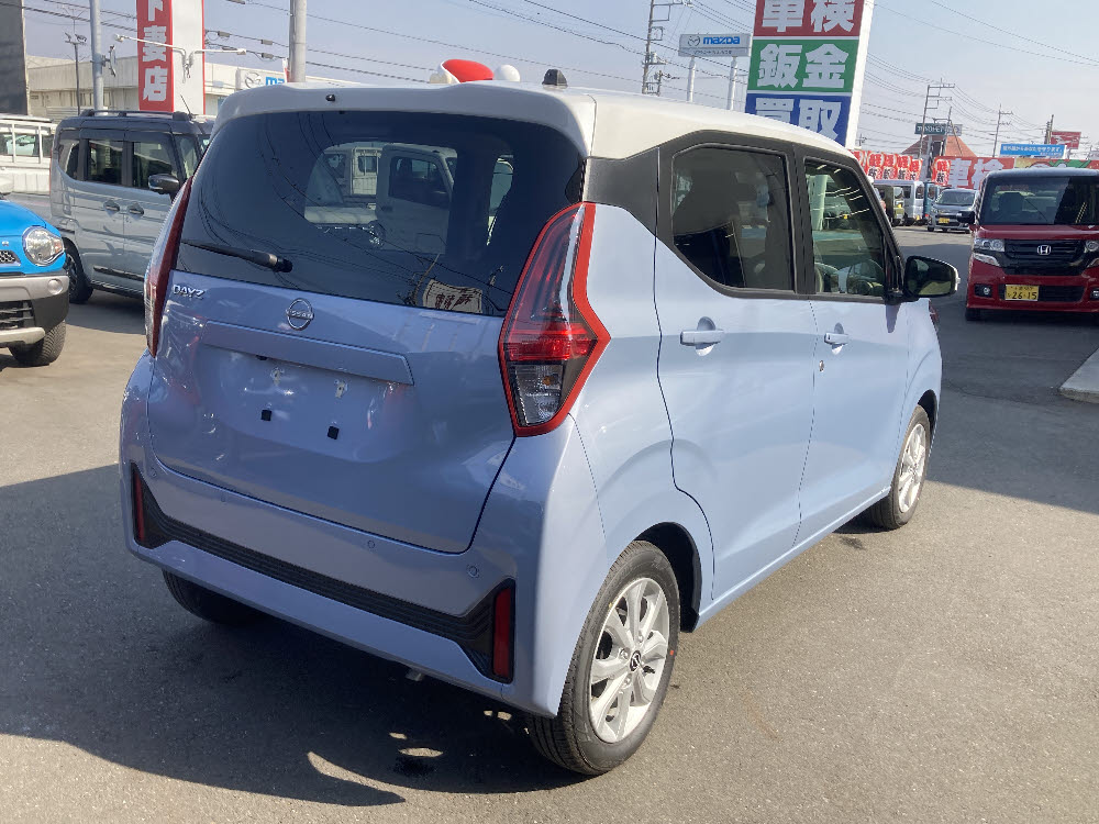 ニッサン　デイズ　X4枚目