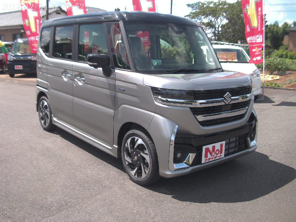 スズキ　スペーシアカスタム HYBRID XS スズキコネクト2枚目