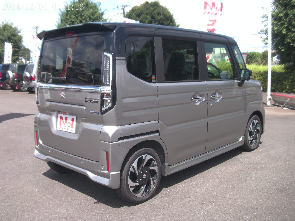 スズキ　スペーシアカスタム HYBRID XS スズキコネクト4枚目