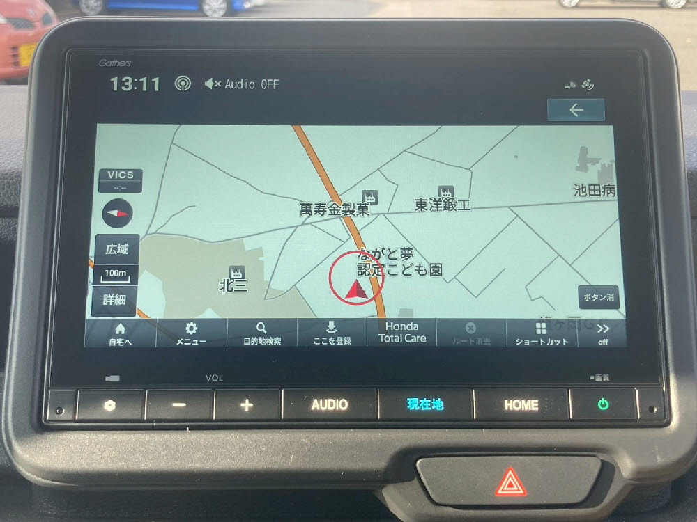ホンダ　Ｎ ＢＯＸカスタム 8インチナビ14枚目
