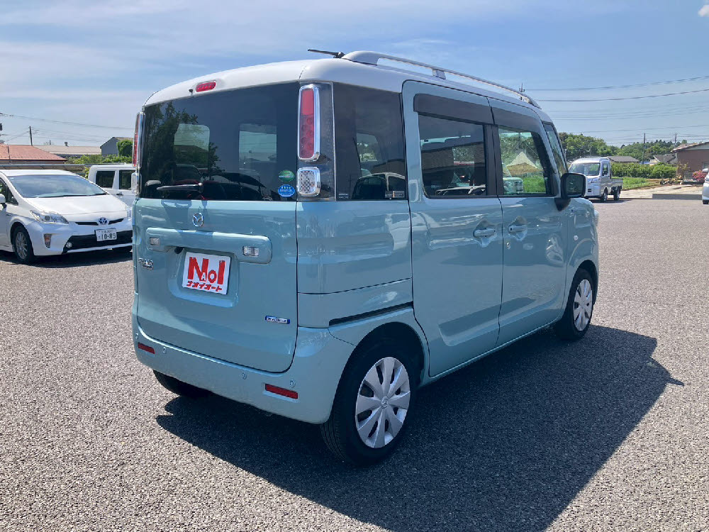 マツダ　フレアワゴン ツートンルーフPKG HYBRID XS4枚目