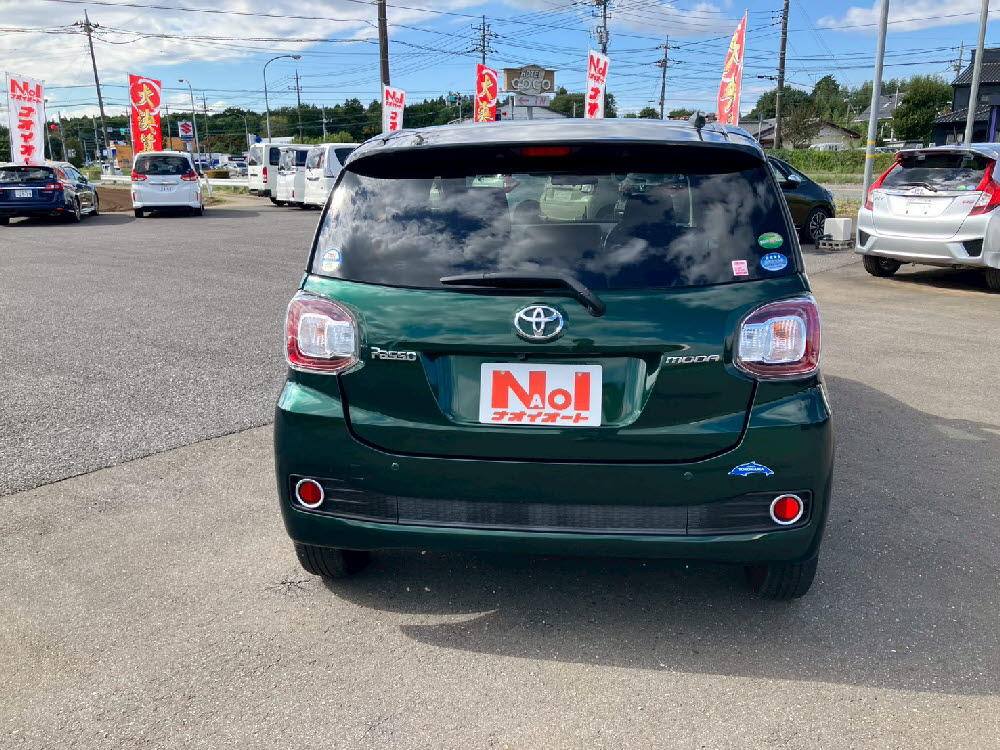 トヨタ　パッソ　モーダS5枚目