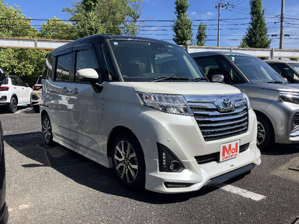 トヨタ　ルーミーカスタム　G-T（モデリスタエアロ）2枚目