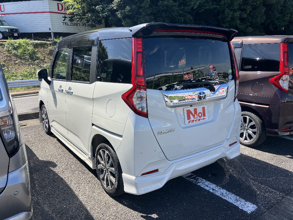 トヨタ　ルーミーカスタム　G-T（モデリスタエアロ）3枚目